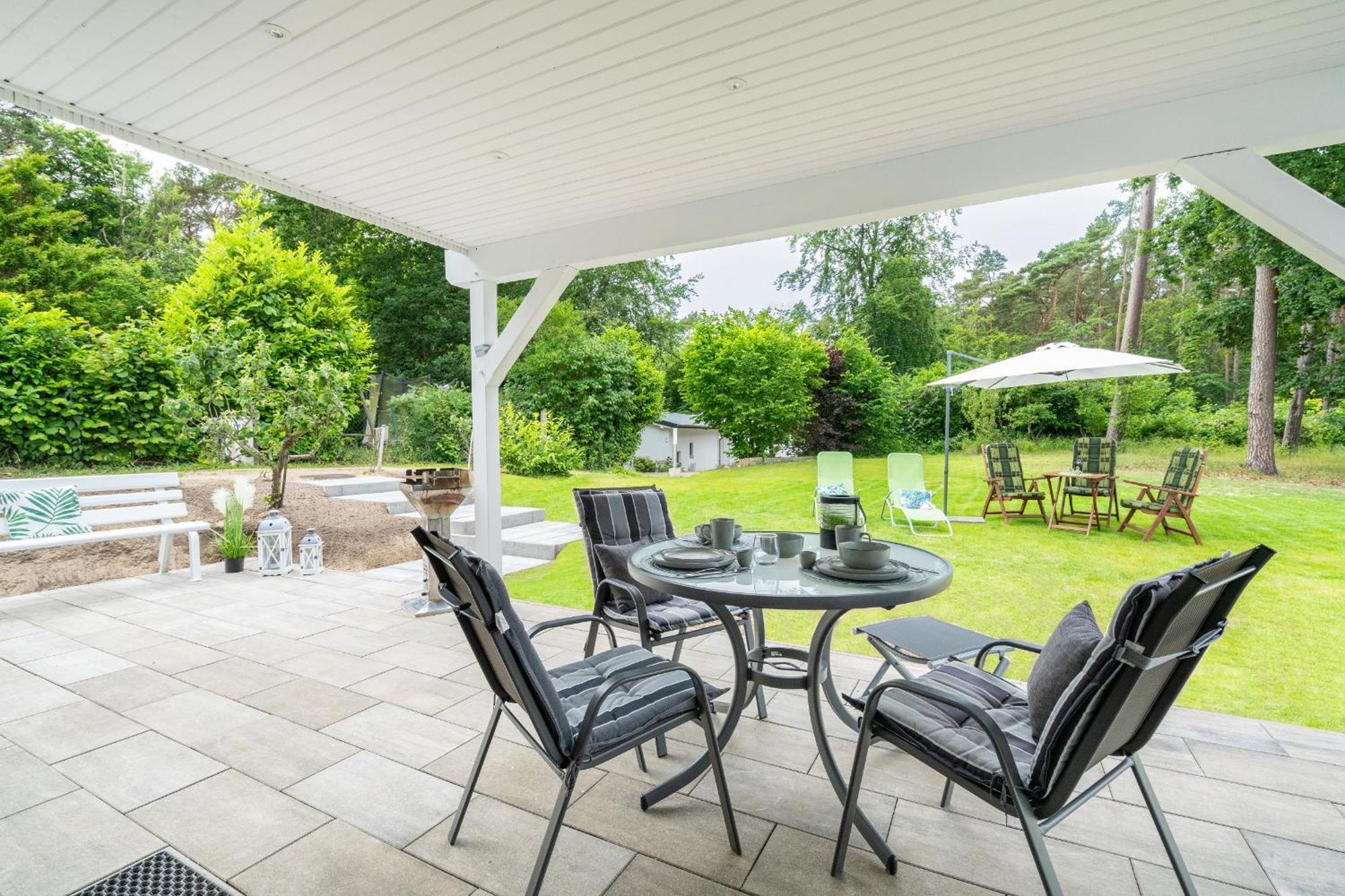 Gerhart-Hauptmann-Strasse 1A Ferienhaus Gartenidylle โคลพินซี ภายนอก รูปภาพ